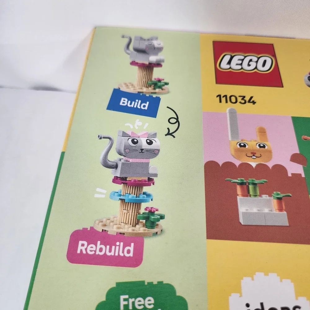 LEGO Classic 11034 Creative Pets 450 Piece Building Set NEW Factory Sealed Ages